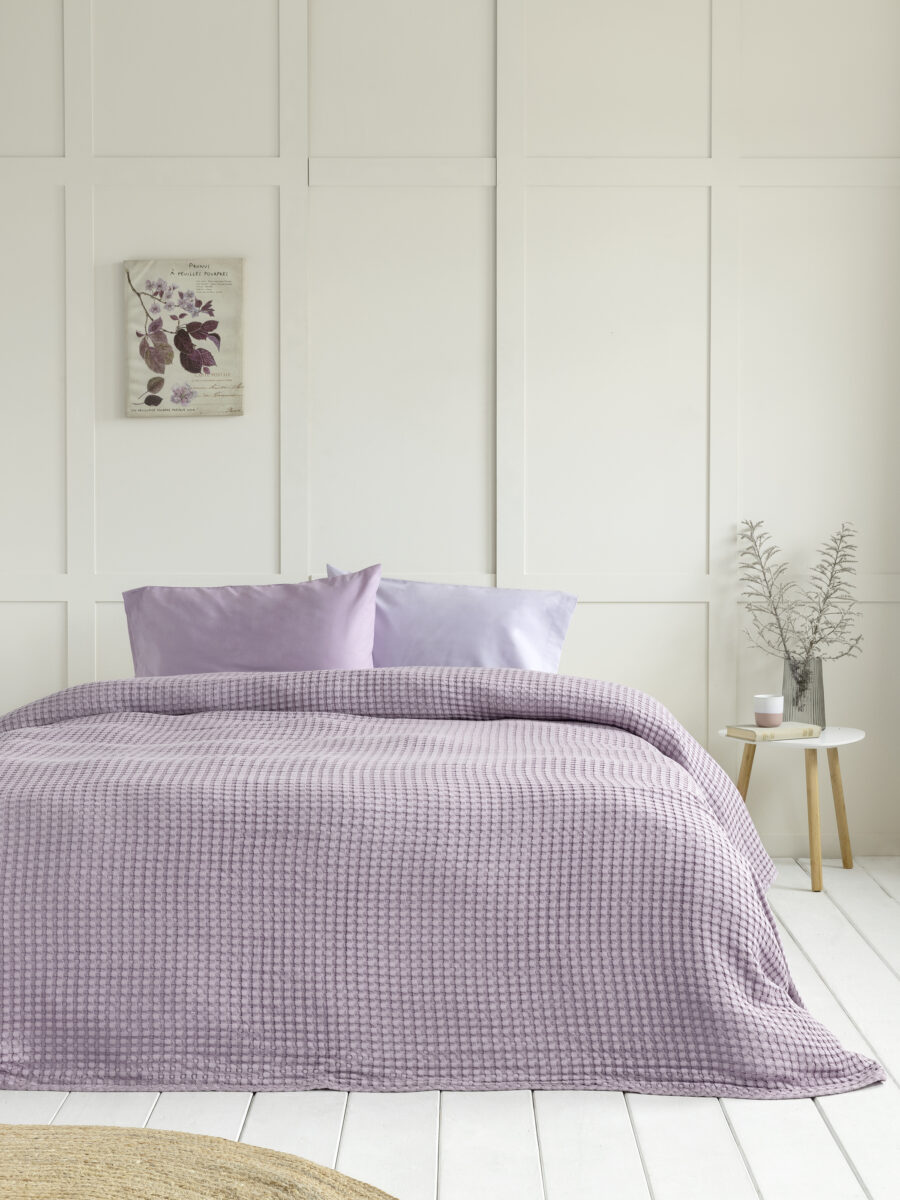 Κουβέρτα 220x240 Comfy - Warm Lilac