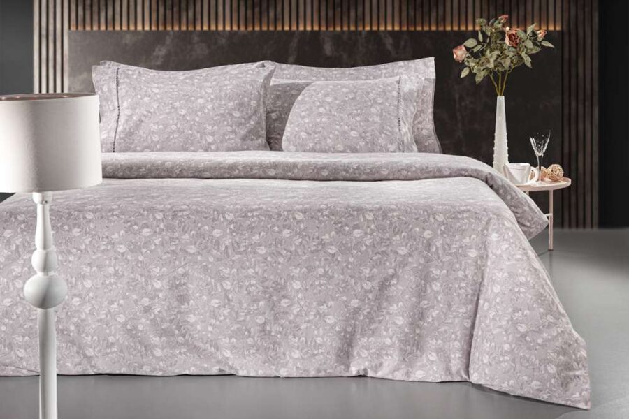 Σετ 4τμχ. Σεντόνια Elodie Melanze Flannel 240x265 Guy Laroche