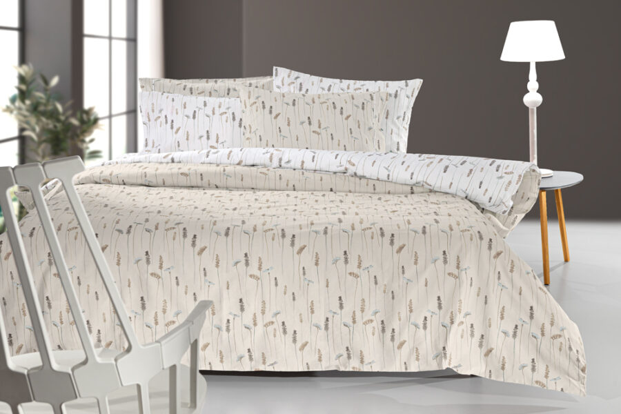 Σετ 3τμχ. Σεντόνια Eloise Natural 165x265 Guy Laroche