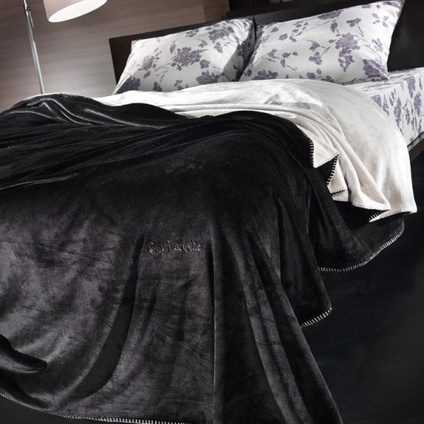Κουβέρτα Tresor Black 160x220 Guy Laroche