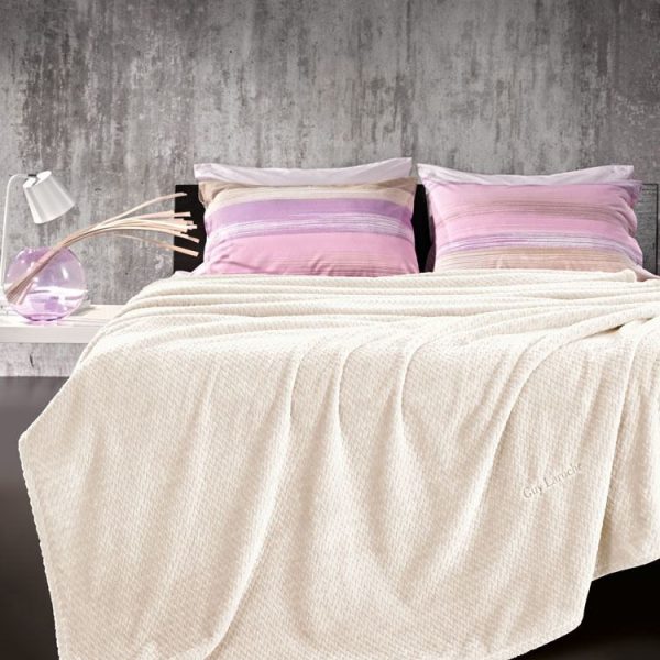 Κουβέρτα Rombus Ecru 160X220 Guy Laroche