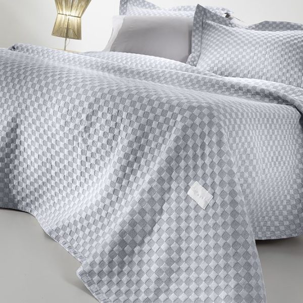 Κουβέρτα Squares Denim 160x260 Guy Laroche