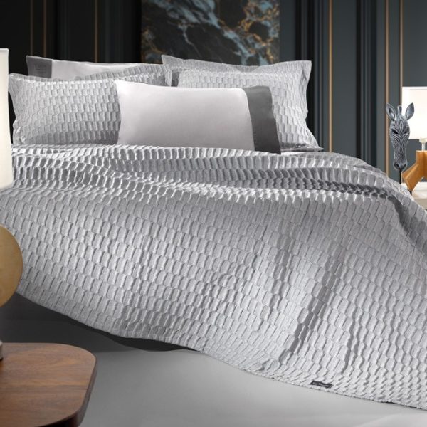 Κουβέρτα Tonik Silver 245X260 Guy Laroche