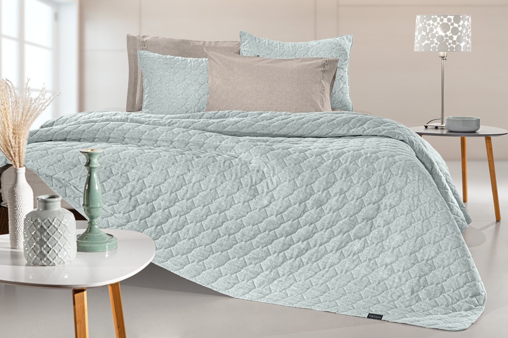 Σετ 2τμχ Κουβερλί Kiara Mint 250x240 Guy Laroche