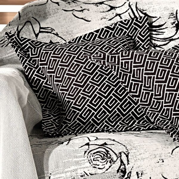 Διακοσμητική Μαξιλαροθήκη Garden Silver 45x45 Guy Laroche