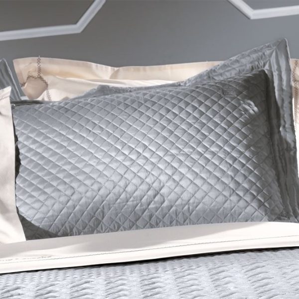 Ζεύγος Μαξιλαροθήκες Melisse Silver Oxford 50x70 Guy Laroche