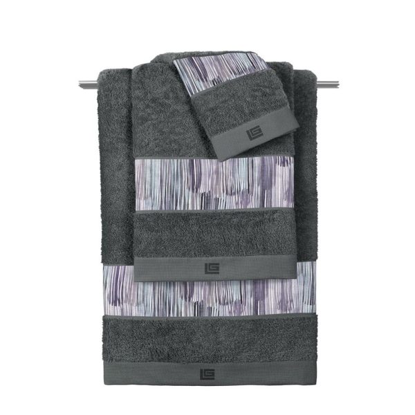 Πετσέτα Meteor Anthracite 50x90 Guy Laroche