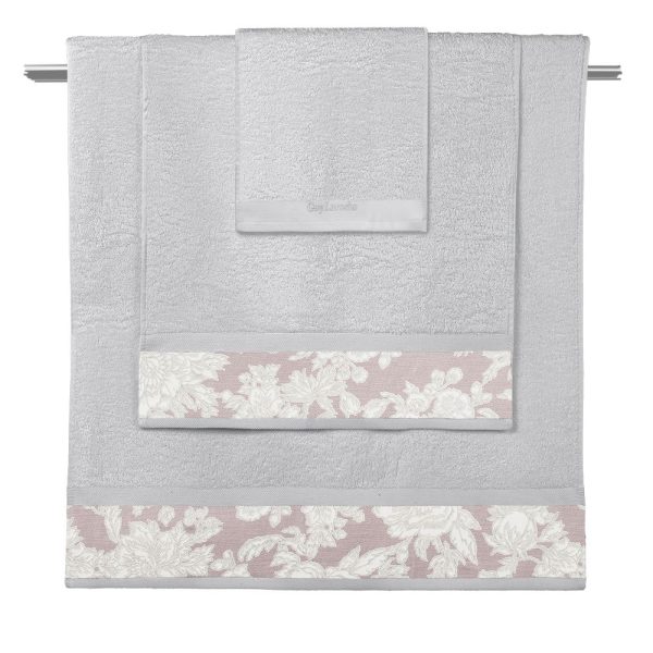 Πετσέτα Προσώπου Sylvie Old Pink 50x90 Guy Laroche