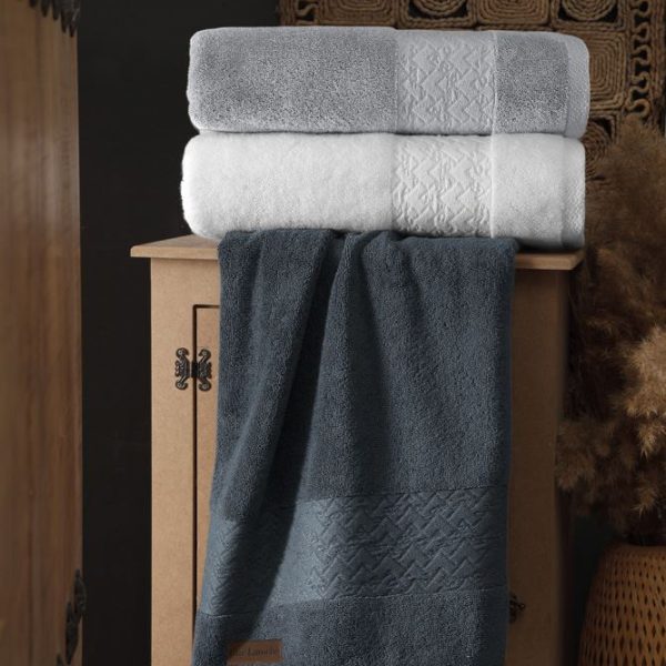 Πετσέτα Προσώπου Bono Anthracite 50x90 Guy Laroche