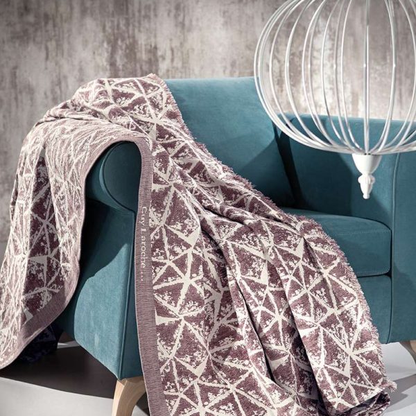 Ριχτάρι Πολυθρόνας Διθέσιου Καναπέ Panorama Purple 170x250 Guy Laroche