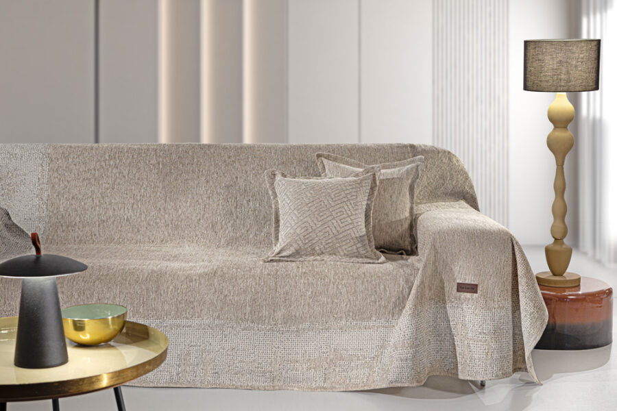 Ριχτάρι Καναπέ Stamp Sand (Τριθέσιος) 180x300 Guy Laroche