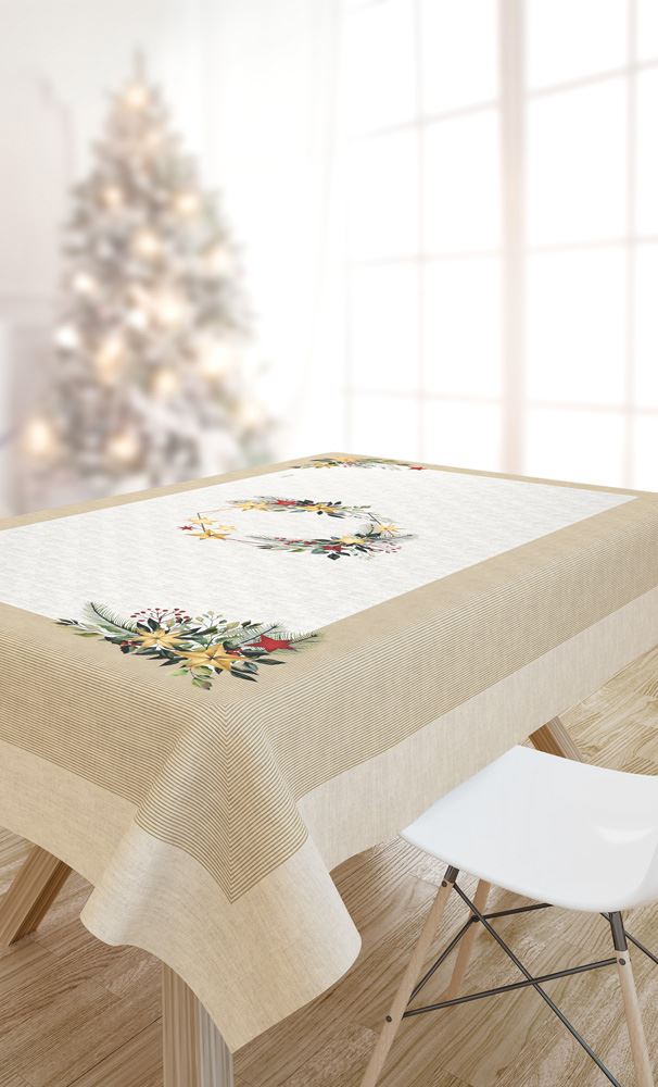 Χριστουγεννιάτικο Τραπεζομάντηλο 2041 145x220 Saint Clair