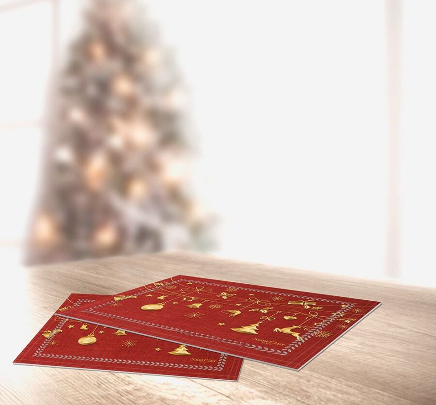 Σουπλά Χριστουγεννιάτικο 3018 Laser Cut 45x33 Saint Clair