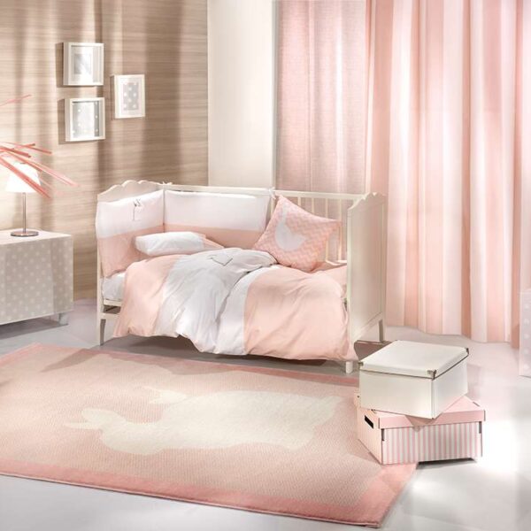 Σετ 5τμχ Βρεφική Προίκα Lapin Pink Saint Clair