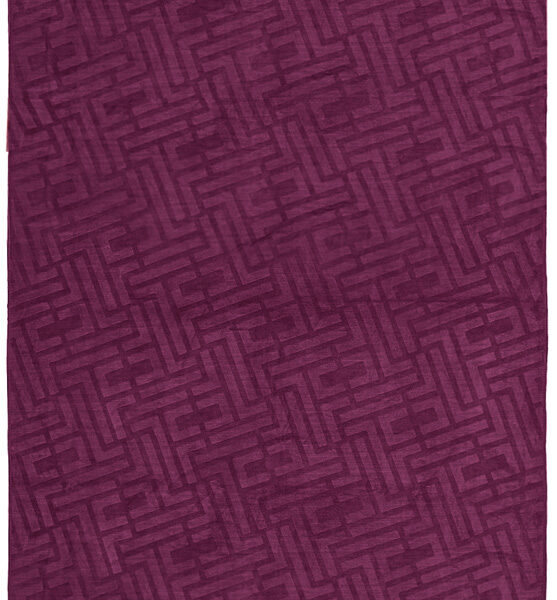 Πετσέτα Θαλάσσης Icon Aubergine 90x170 Feel and Touch