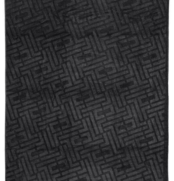 Πετσέτα Θαλάσσης Icon Black 90x170 Feel and Touch