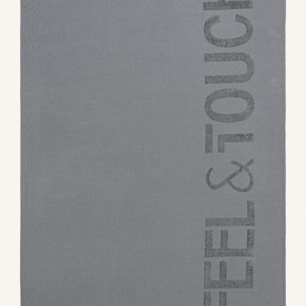 Πετσέτα Θαλάσσης Sunny Anthracite Feel and Touch