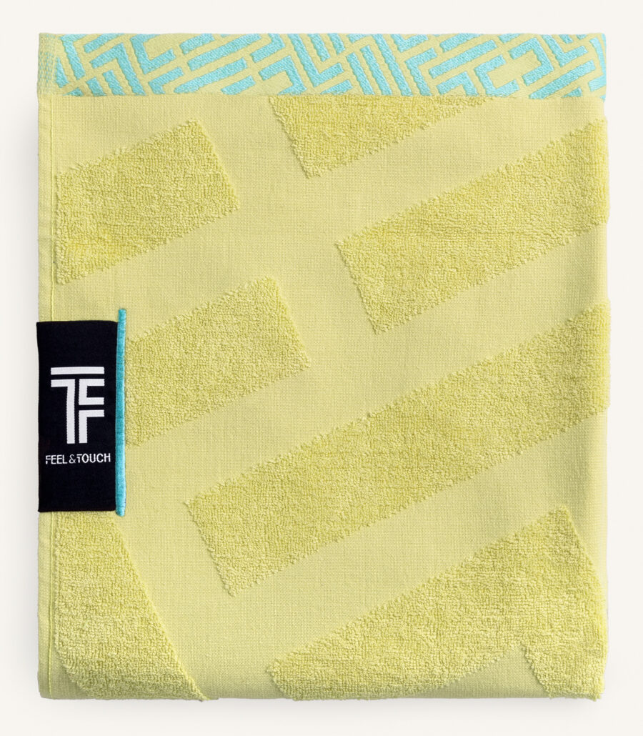 Πετσέτα Θαλάσσης Fresh Lime Feel and Touch - Image 2