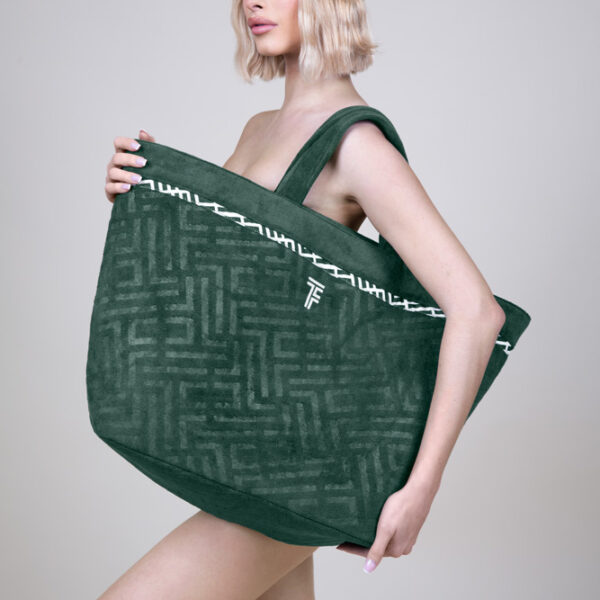 Τσάντα Παραλίας Icon Verde Feel and Touch