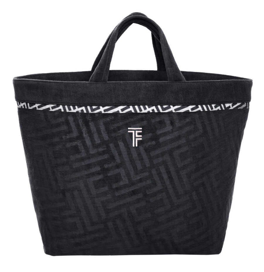 Τσάντα Παραλίας Icon Black Feel and Touch - Image 2