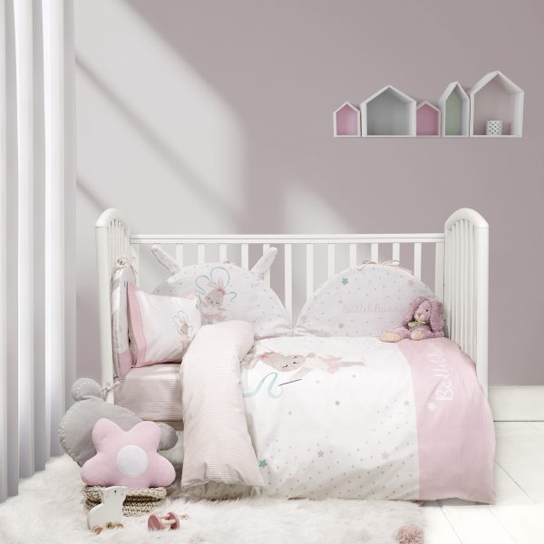 Σετ Παπλωματοθήκη Κούνιας - Ballet Bunny