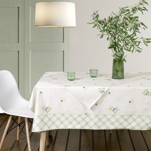 Τραπεζομάντηλο 140x140 - Olive