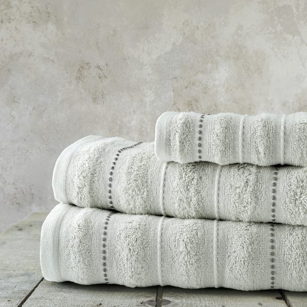 Σετ Πετσέτες (30x50 + 50x90 + 70x140) - Aura Light Gray