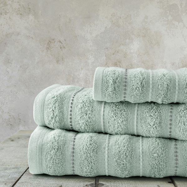 Σετ Πετσέτες (30x50 + 50x90 + 70x140) - Aura Mint