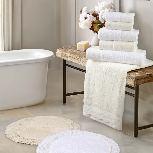 Σετ Πετσέτες (30x50 + 50x90 + 70x140) - Amour Ivory