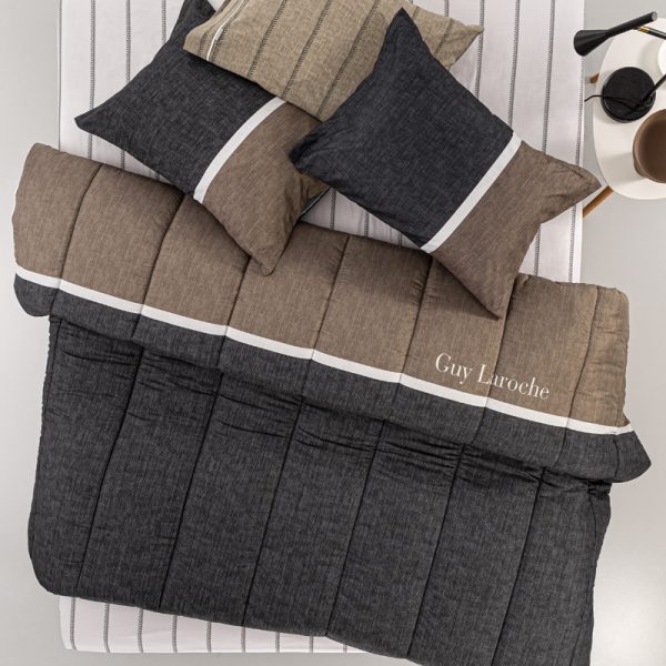 Πάπλωμα Beverly Carbon Suede Guy Laroche