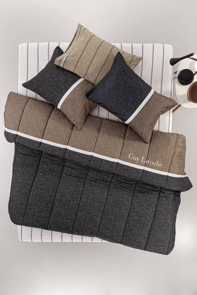 Πάπλωμα Beverly Carbon Suede Guy Laroche