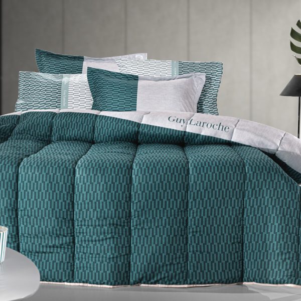 Παπλωματοθήκη Status Petrol Suede Guy Laroche