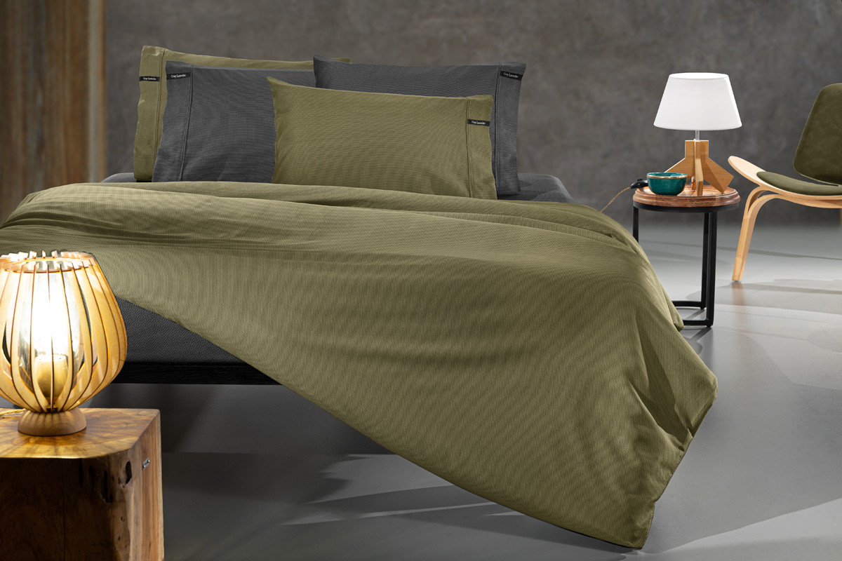 Παπλωματοθήκη Minimal Khaki Guy Laroche