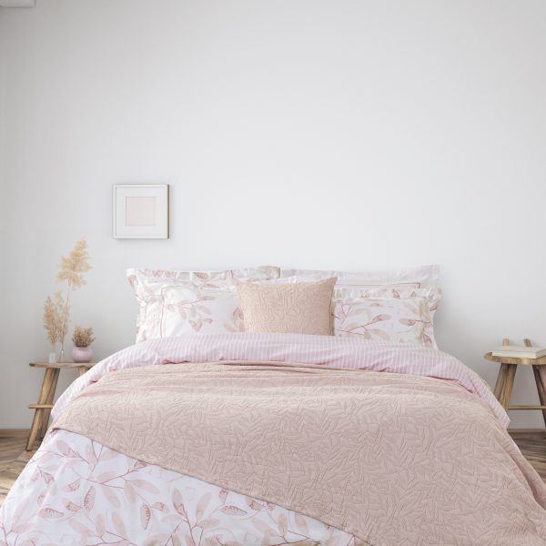 Κουβέρτα Γίγας 240x260 - Nuve Powder Pink
