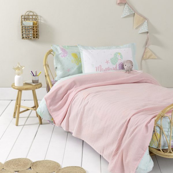 Κουβέρτα Μονή 160x240 - Dune Pink