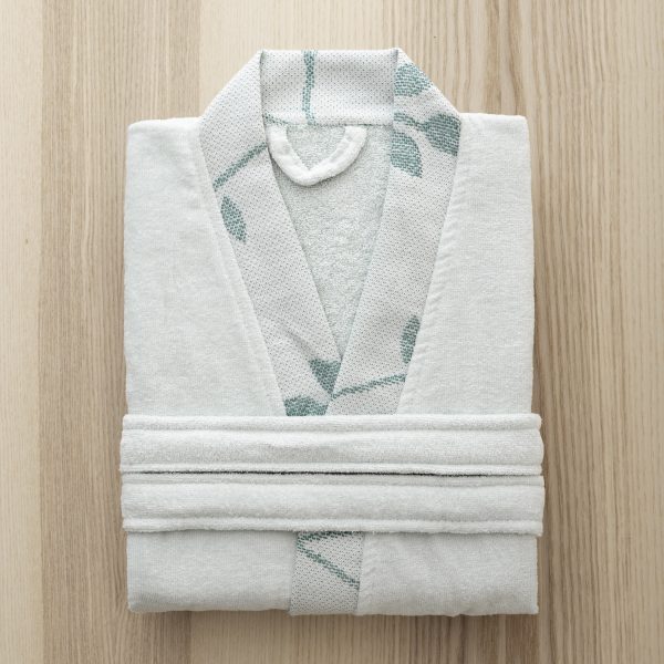 Μπουρνούζι Κιμονό με 3/4 Μανίκι Abrazo - Extra Large - Aqua Mint