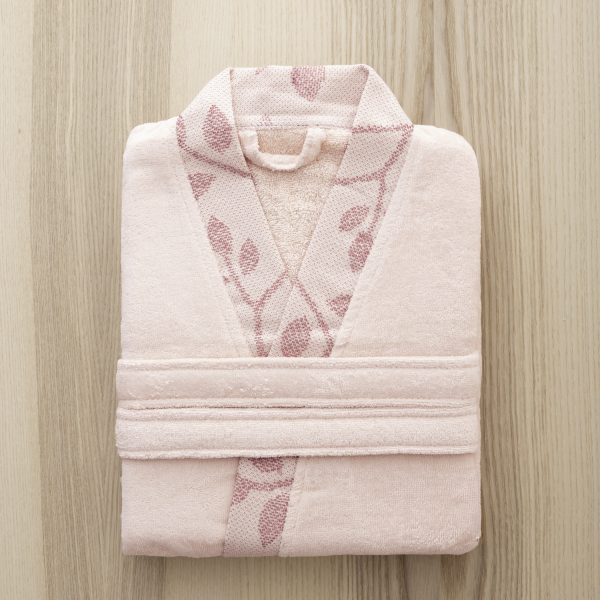 Μπουρνούζι Κιμονό με 3/4 Μανίκι Abrazo - Extra Large - Nude