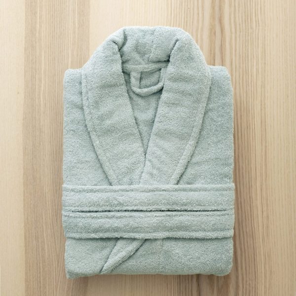 Μπουρνούζι Κιμονό Pure - Extra/Extra Large - Dusty Blue