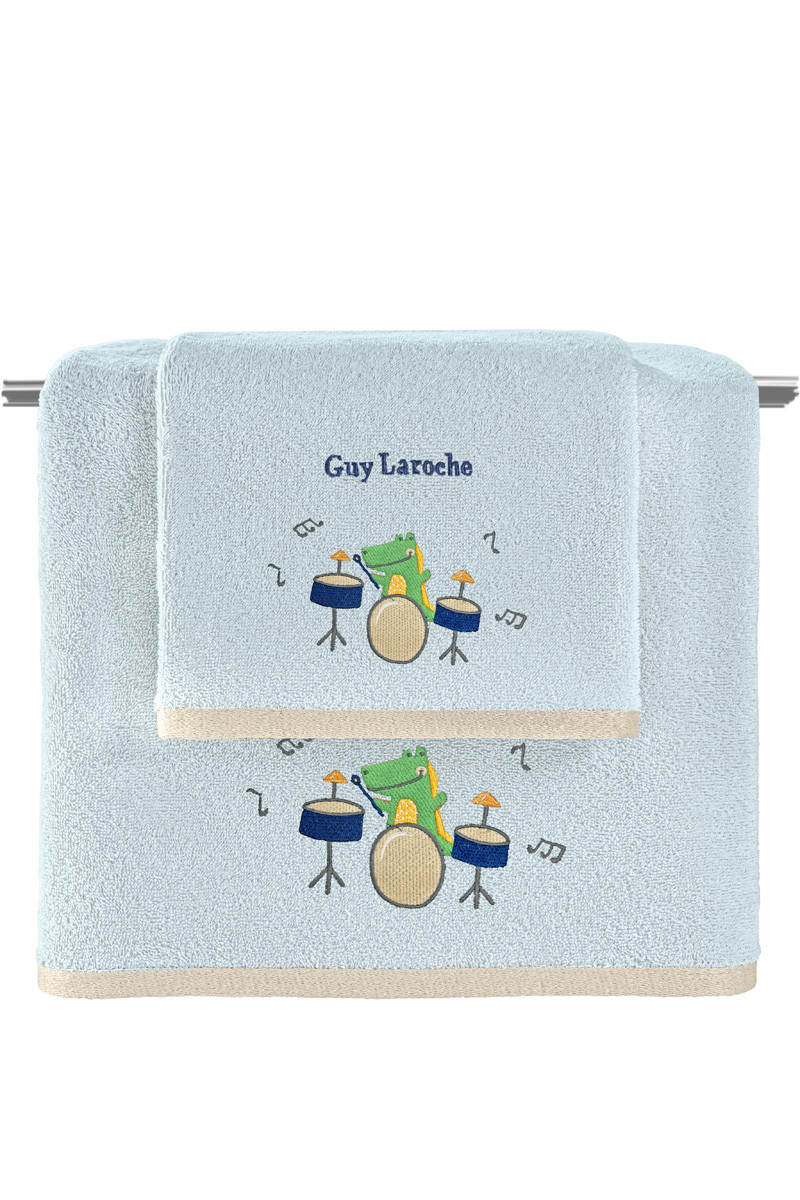 Σετ 2τμχ Βρεφικές Πετσέτες Band Sky Guy Laroche