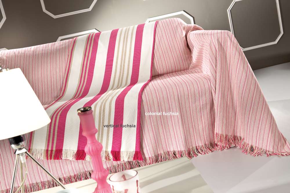 Σετ 3τμχ Ριχτάρια Καναπέ Colonial Fuchsia Guy Laroche